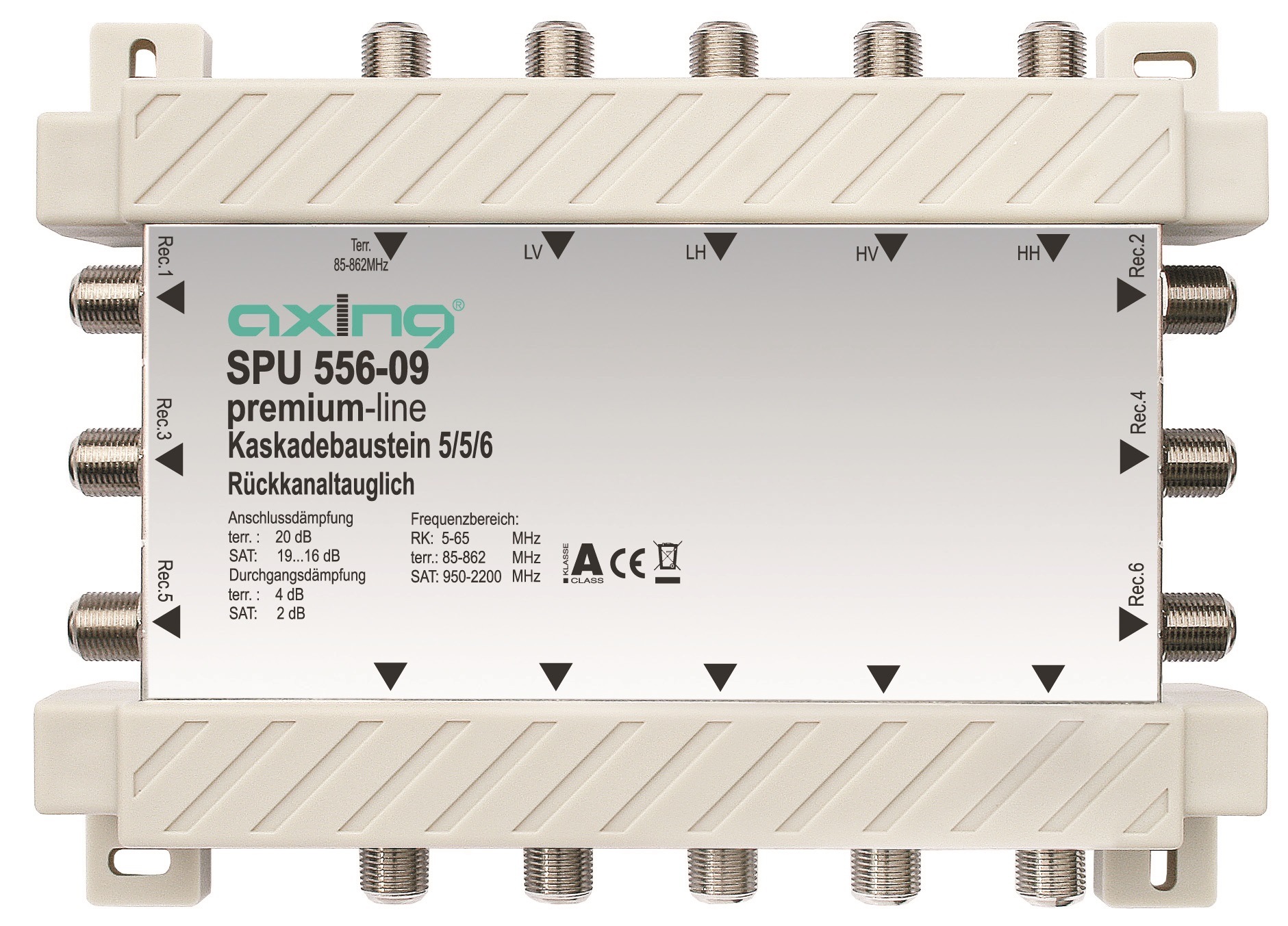 SAT Kaskadierbaustein 5 in 6 passiv f. HSATS5xxKA,SPU 556-09