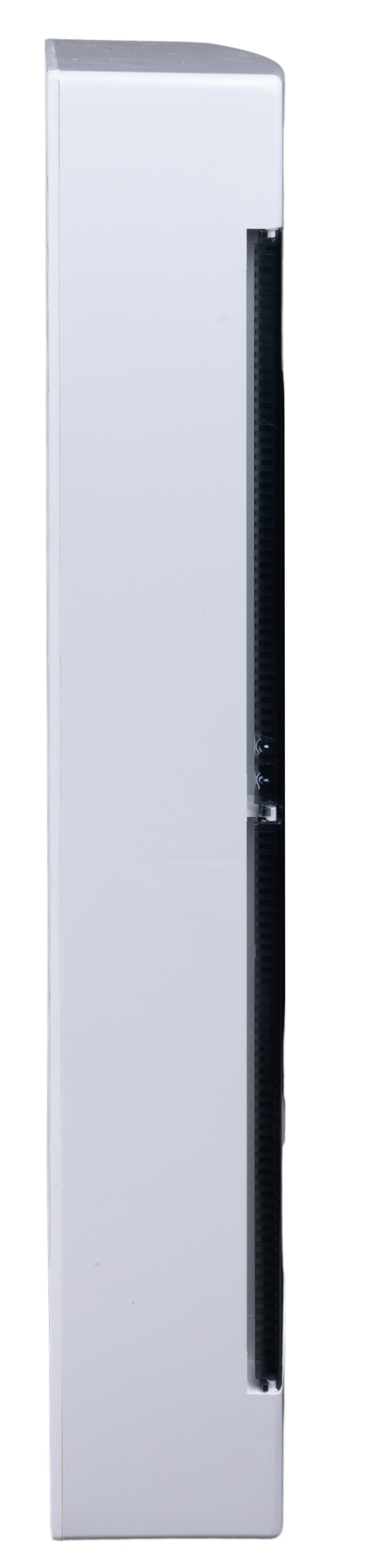AP-Wohnungsverteiler 4-reihig, 72TE, IP40, transparente Tür