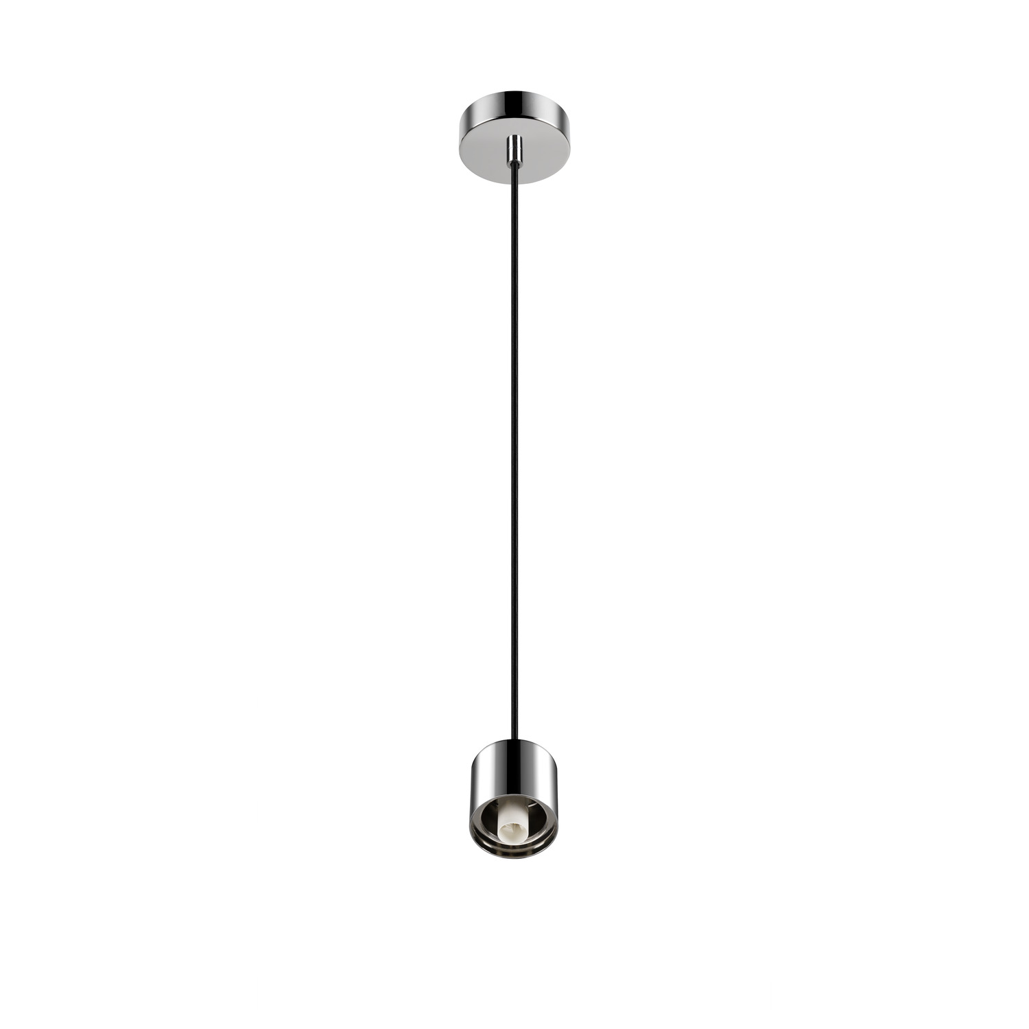 VARYT Pendelleuchte E14 Pendellänge 150cm 1x max. 6W chrom