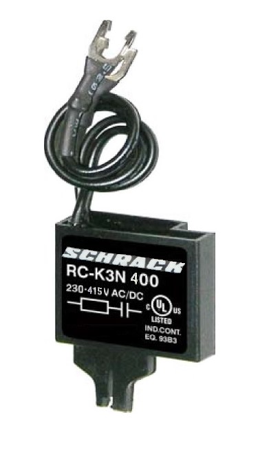 Foto: RC-Kombination 230-415V ACDC für LA2, LA3004-LA3074 (c) Schrack