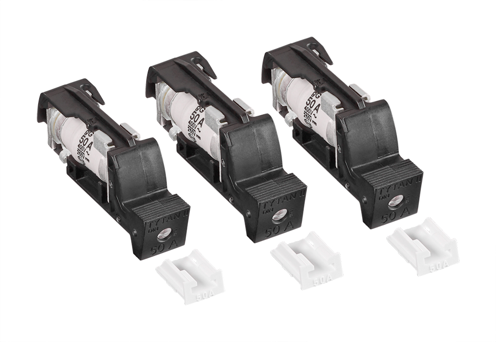 Sicherungsstecker für TYTAN 3x50A mit D02-Sicherung