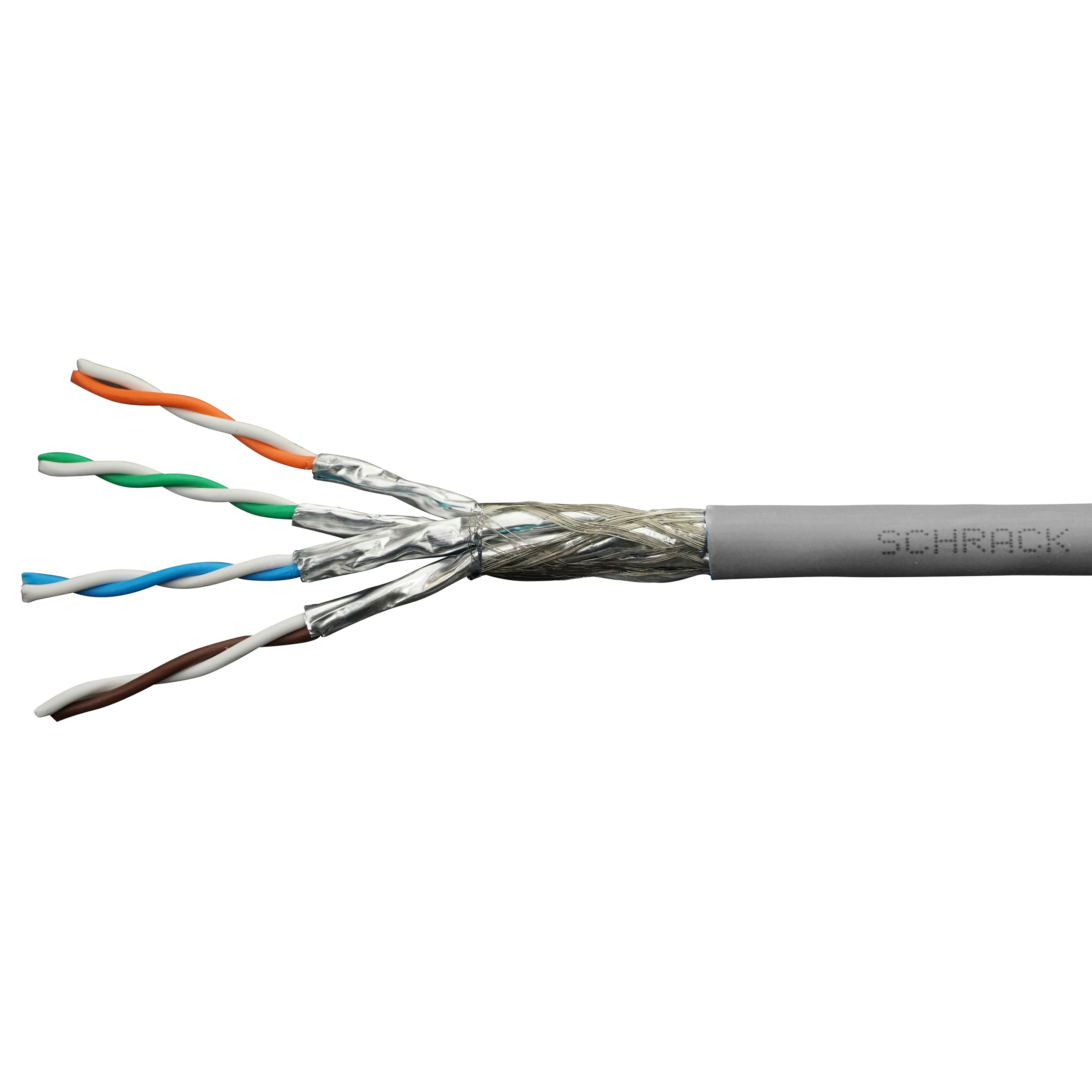 S/FTP Kabel Cat.7a, 4x2xAWG22/1, 1250MHz, LS0H-3, B2ca, 50%