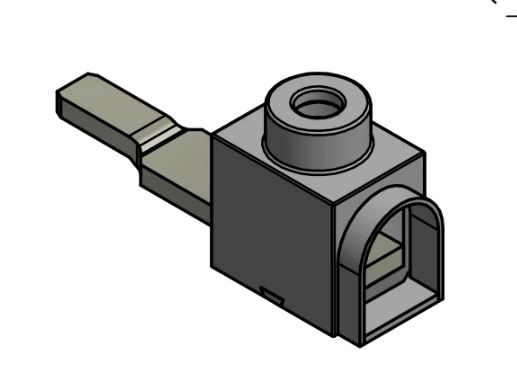 Einspeiseklemme für TYTAN, CORON 70mm², Stiftanschluss lang