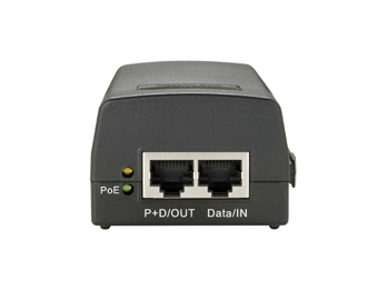PoE+ Injektor (802.3at), Gigabit, Netzteil intern, 30W