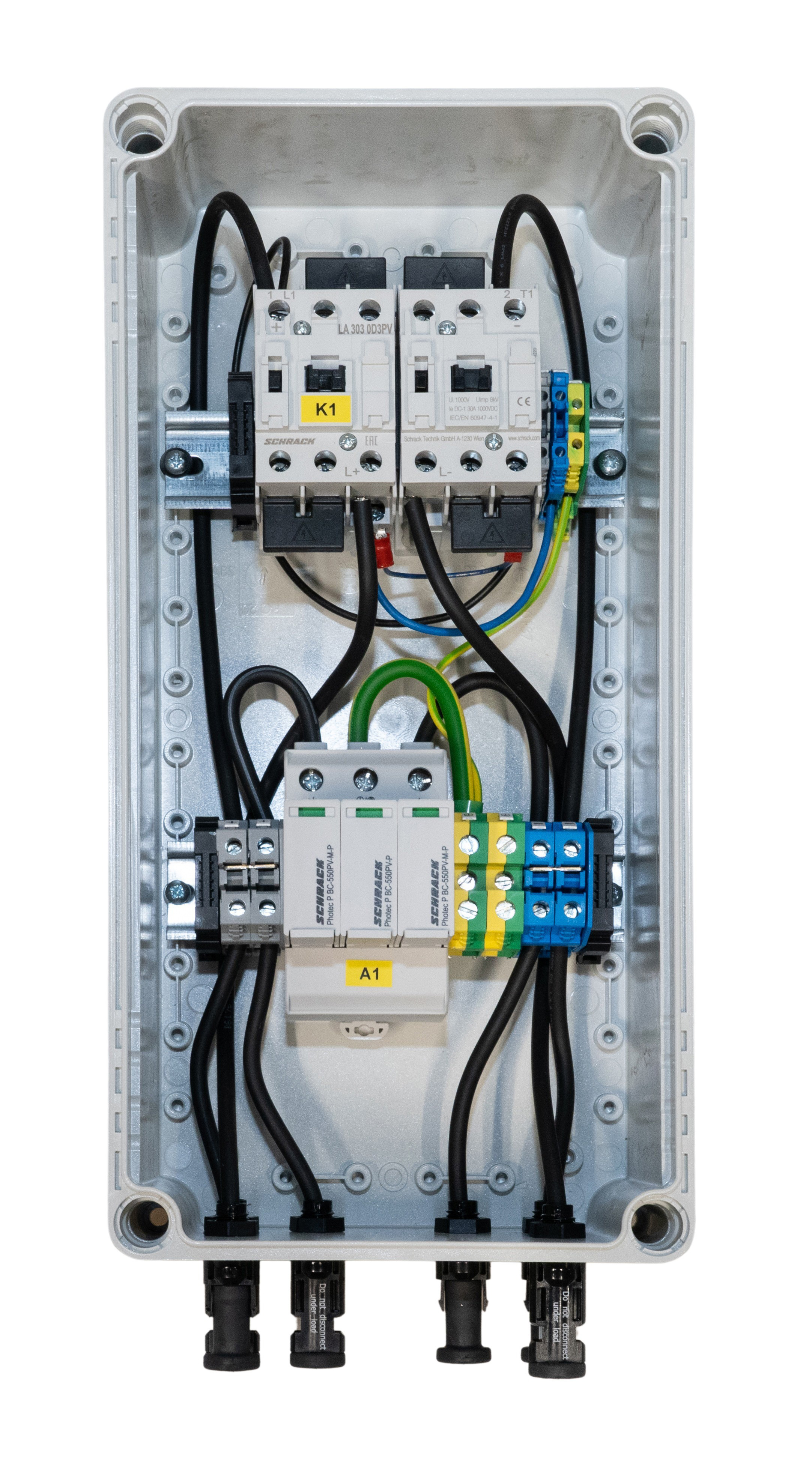 PV-CombiBox BC Ableiter+Brandschutz, 1 Mpp Tracker, 1000VDC