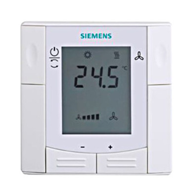 Foto: Raumthermostat, Wandeinbau, KNX-Kommunikation,  (c) Schrack