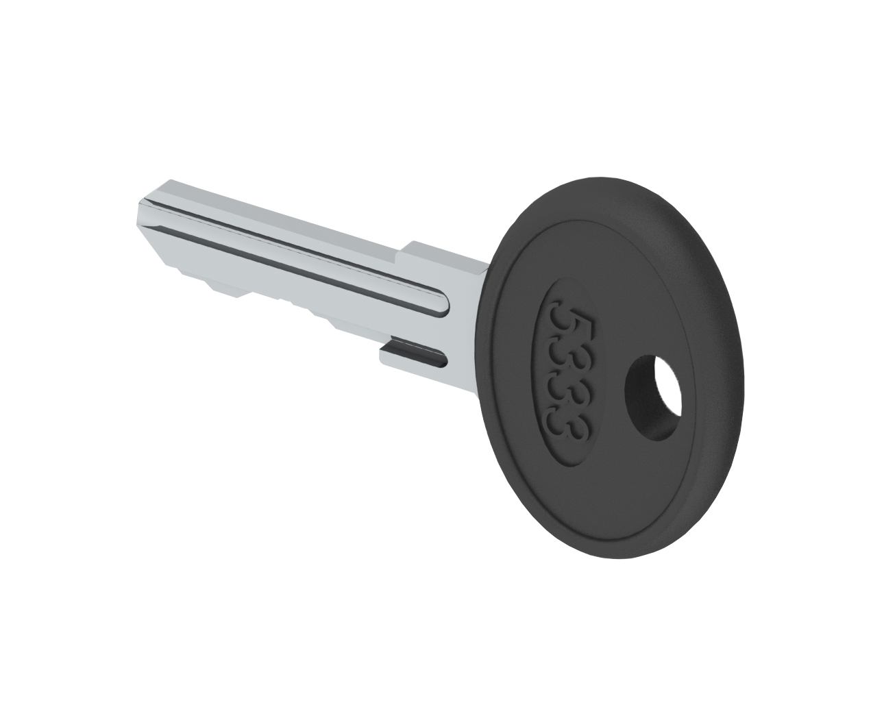 Foto: Schlüssel 5333 gleichschließend für Halbzylinder-Einsatz (c) Schrack
