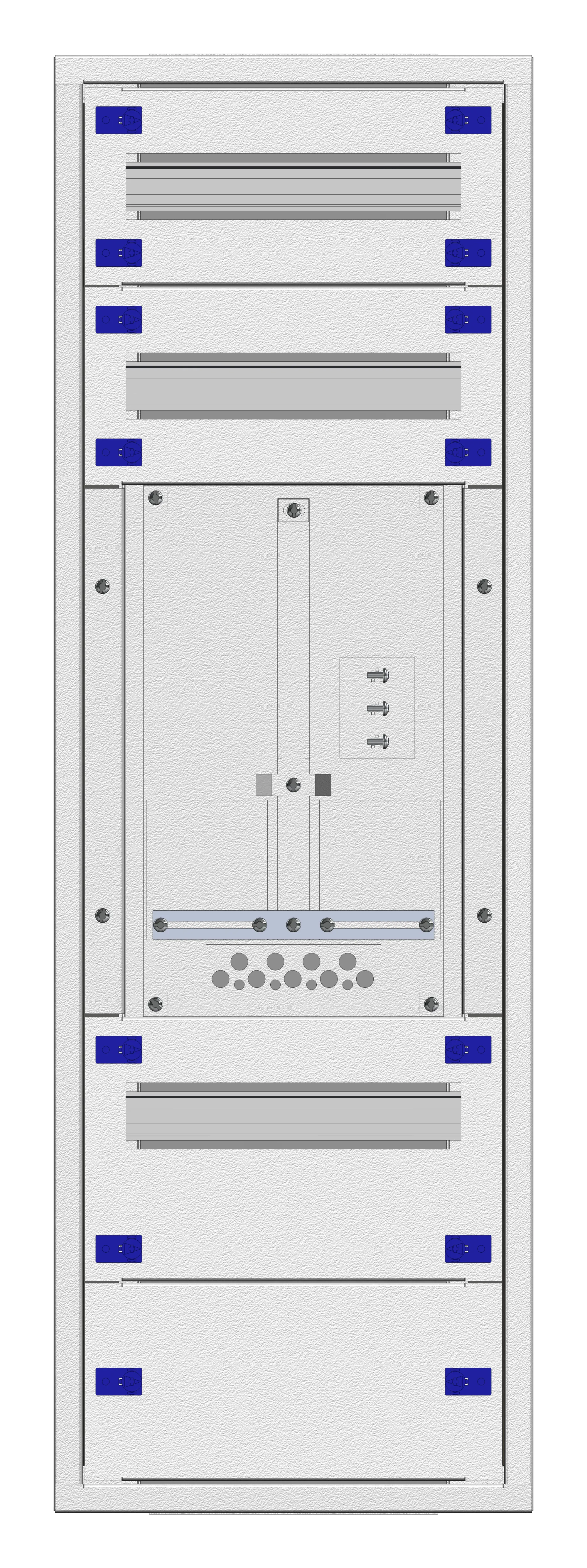 Masken-Zählerverteiler 1M-21E/WIEN 1ZP, H1010B330T200mm