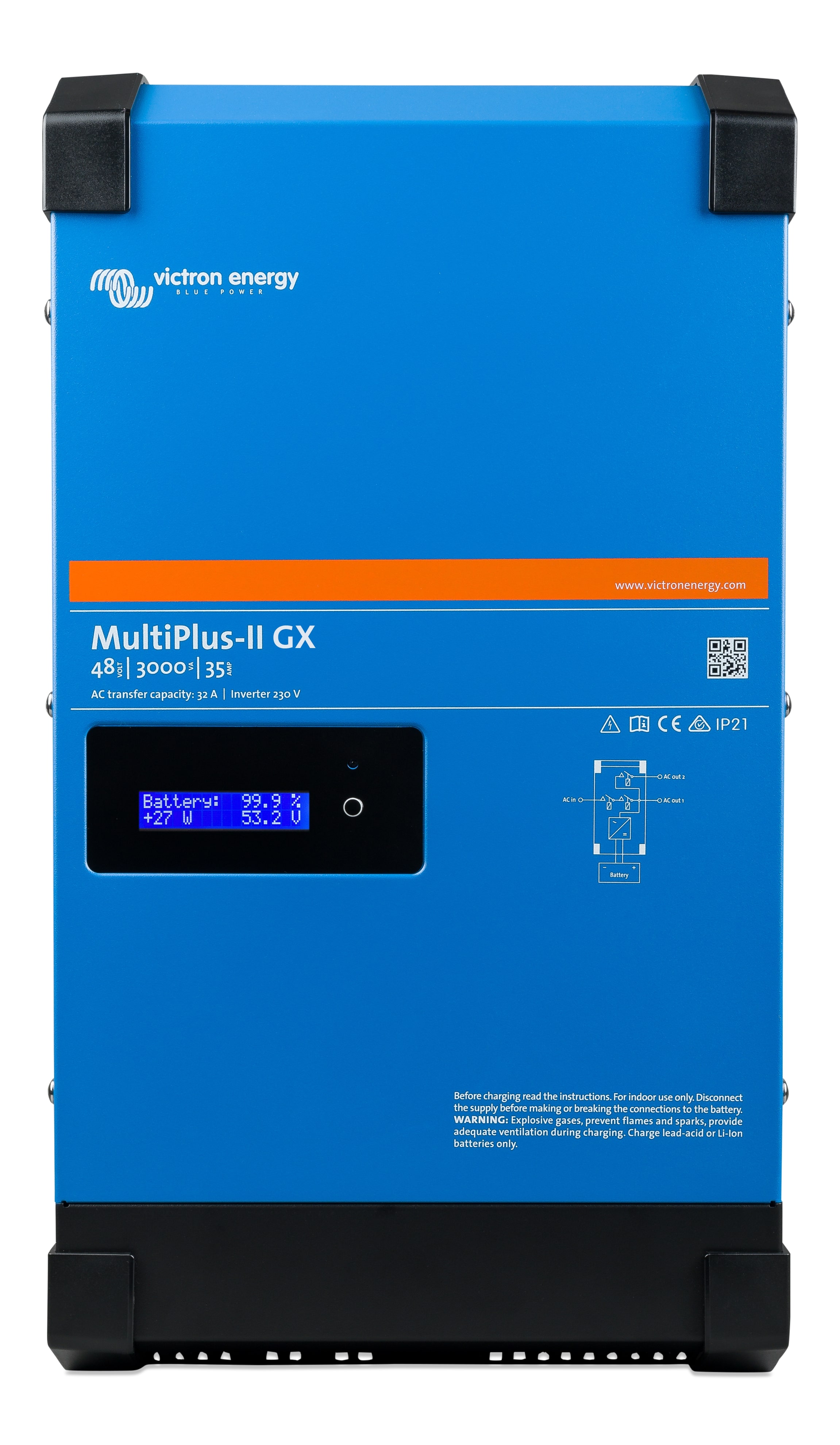 Foto: MultiPlus II 48/3000/35-32 GX 3000W 48V (c) Schrack