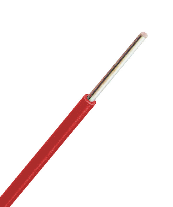 Foto: H07V-U (Ye) 2,5mm² rot, PVC Aderleitung eindrähtig (c) Schrack