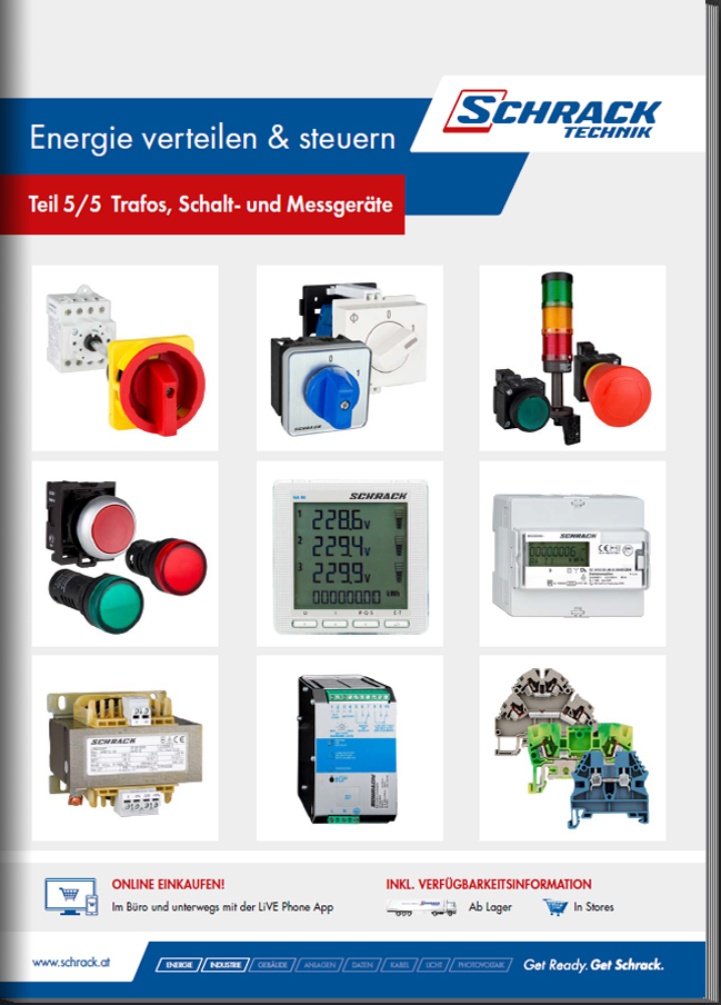 Foto: Katalog Energie & Industrie Teil 5 - Befehls-und Meldegeräte (c) Schrack