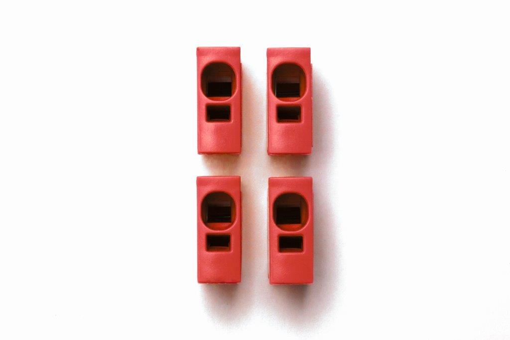 Foto: Toolless connection - Steckmodul rot (c) Schrack