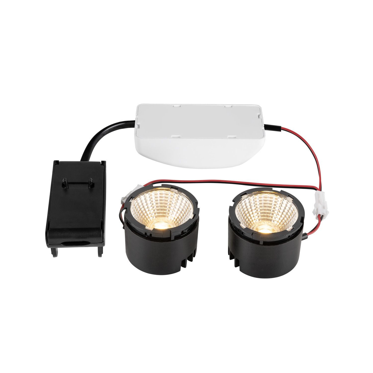 NEW TRIA 155 DOUBLE LED-Modul 2700K 38° PHASE schwarz