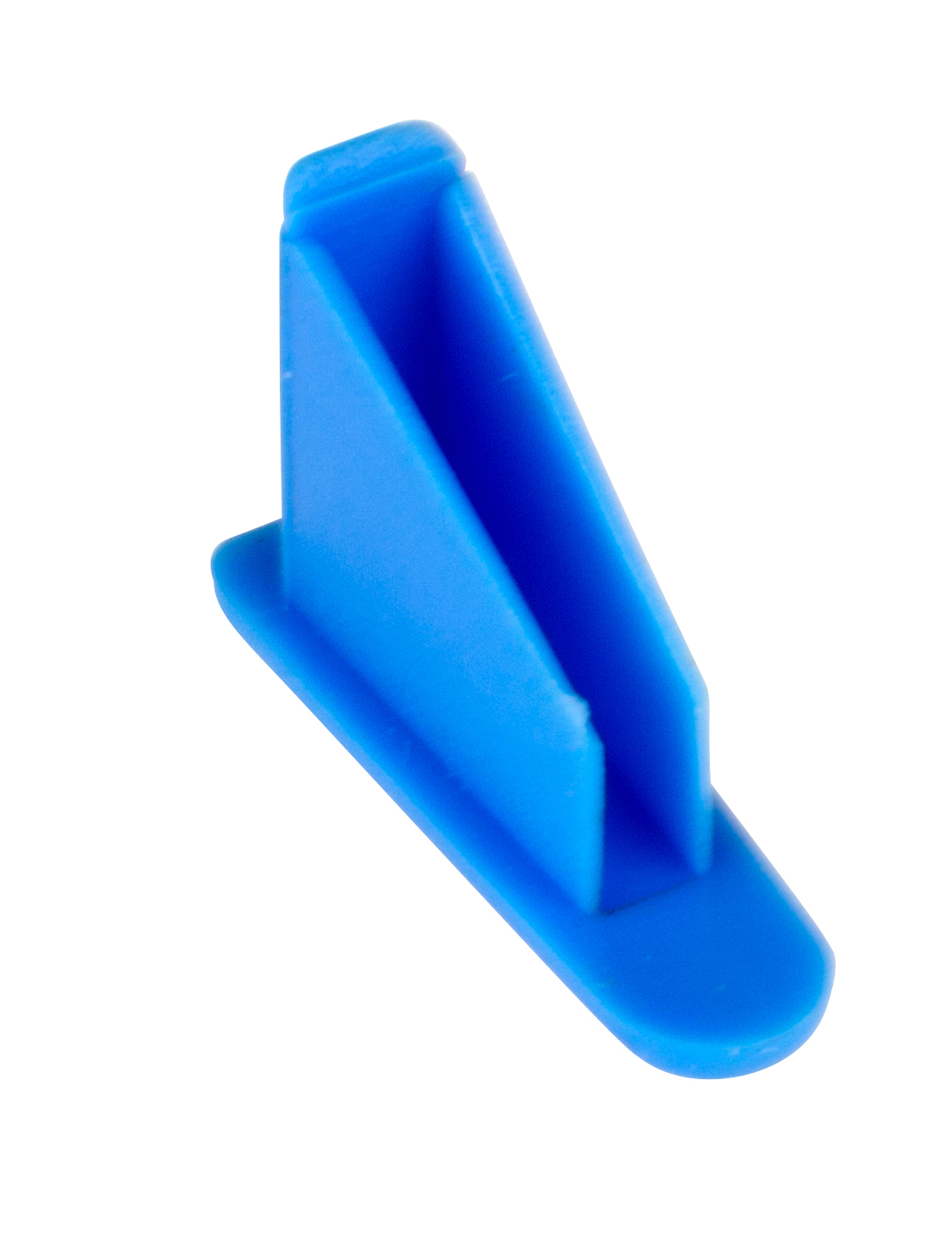 Foto: Endplatte blau für 1-polig Verschienungen (c) Schrack