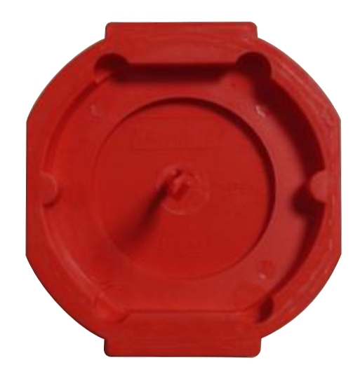 Foto: Signal-Schalter-Dosendeckel, rot, für GTDU810 (c) Schrack