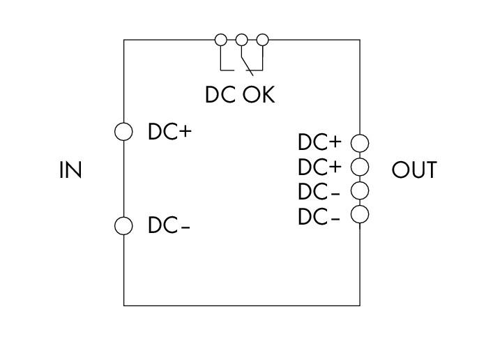 kapazitives Puffermodul DC 24V, Ausgangsstrom 10 A, 2,50 mm²