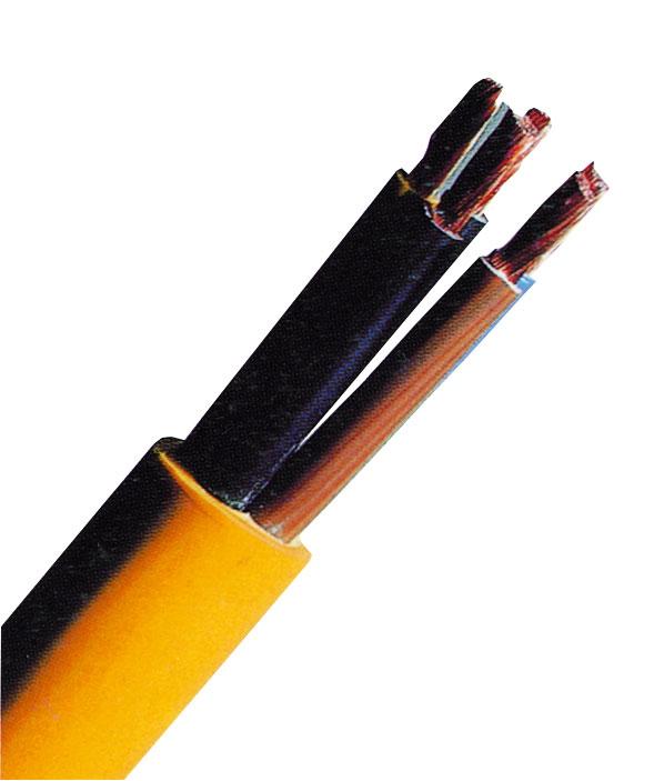 Foto: XYMM-J 4x1,5 K35 gelb, PVC Baustellenleitung 50m Ring (c) Schrack