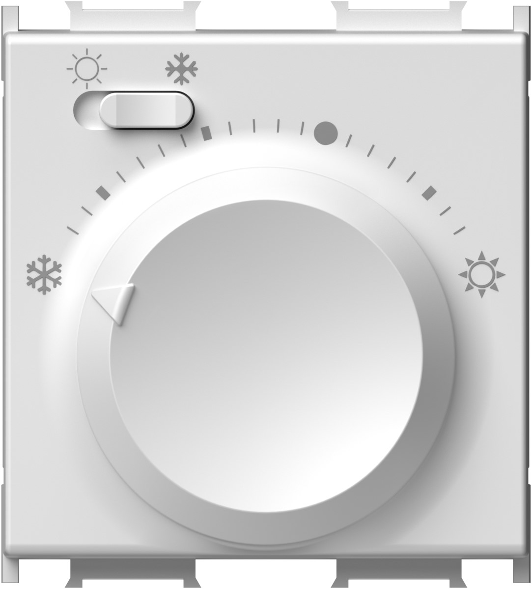 Heiz-/Kühl Thermostat, 5-30°C, 3A, 2M, weiß