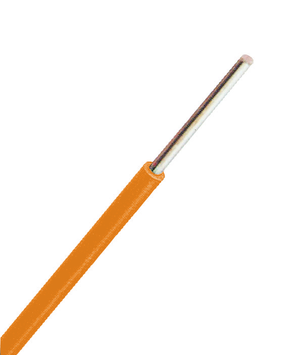 Foto: H07V-U (Ye) 2,5mm² orange, PVC Aderleitung eindrähtig (c) Schrack
