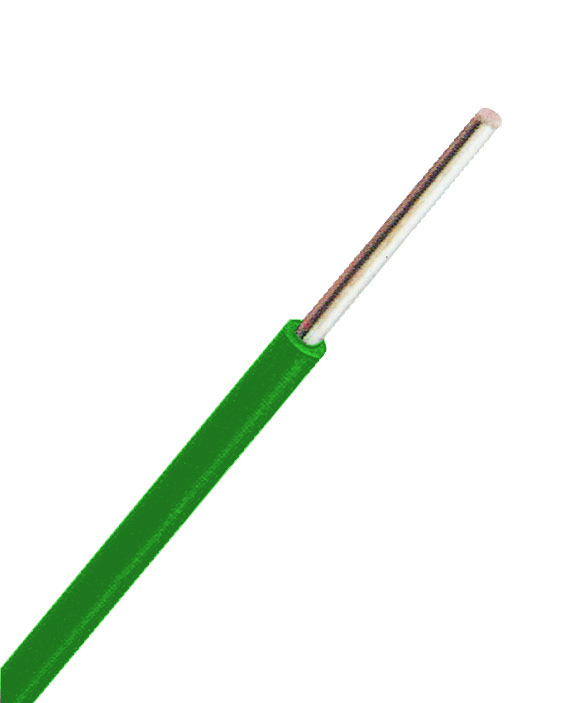 Foto: H07V-U (Ye) 2,5mm² grün, PVC Aderleitung eindrähtig (c) Schrack