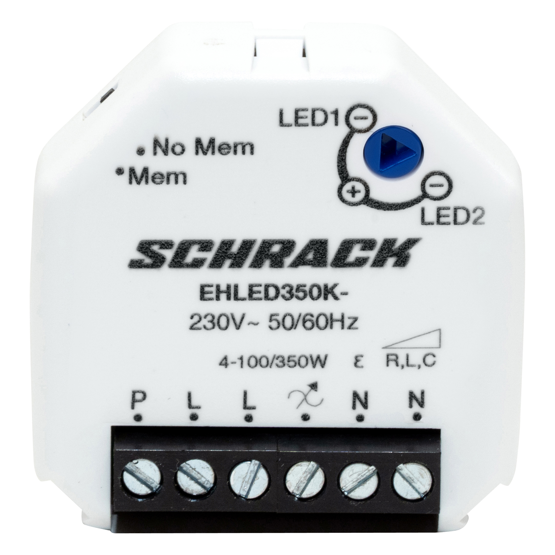 Foto: Unterputz Dimmer für LED 4-350VA (mit Schraubklemmen), RLC (c) Schrack