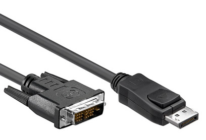 Foto: DisplayPort Kabel, DP20 Stecker - DVI-D (24+1), 5,0m (c) Schrack