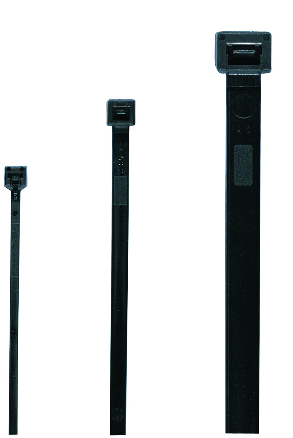 Kabelbinder mit Kunststoffzunge schwarz 3,5x280mm