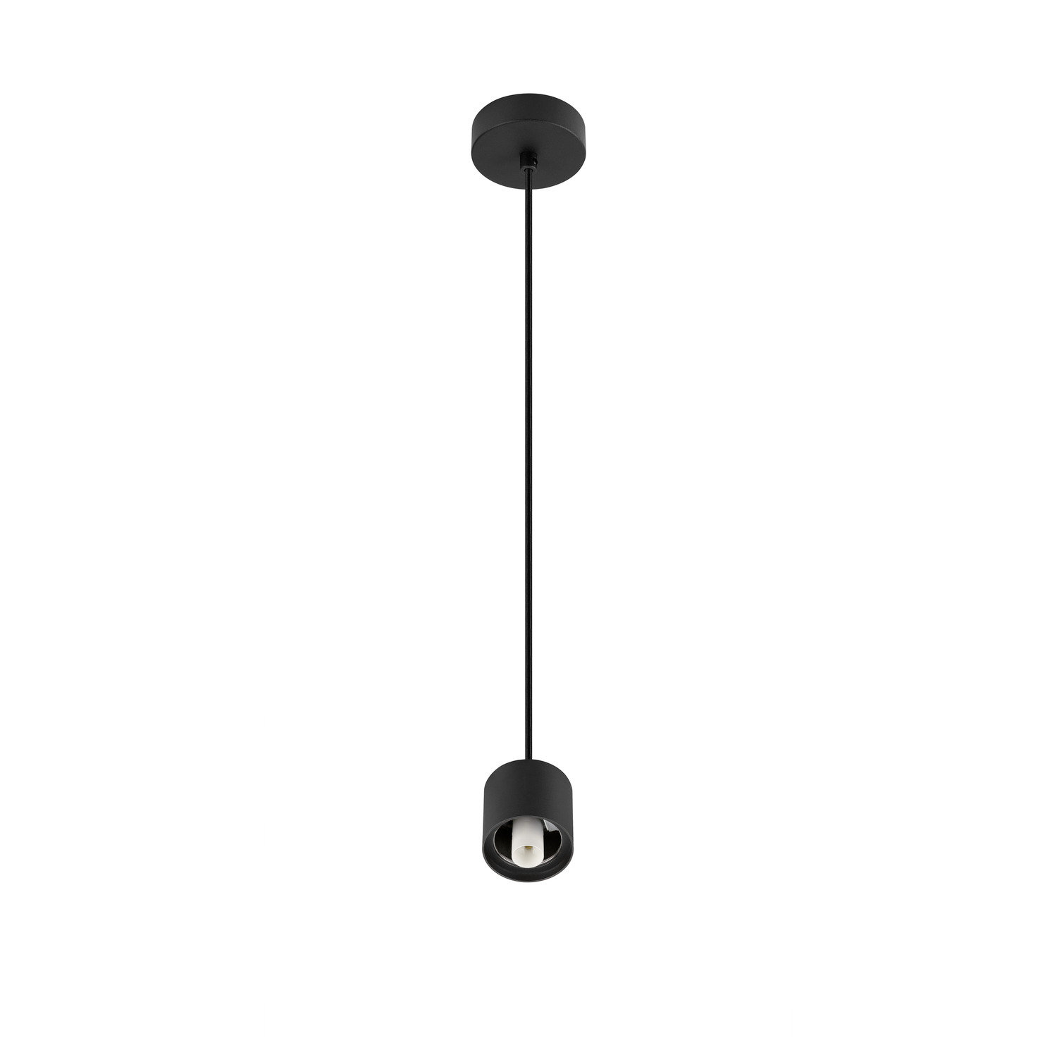 VARYT Pendelleuchte E14 Pendellänge 150cm 1x max. 6W schwarz