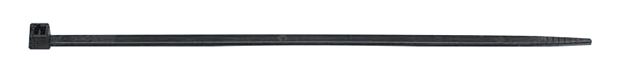 Foto: Kabelbinder mit Kunststoffzunge schwarz 4,8x360mm (c) Schrack