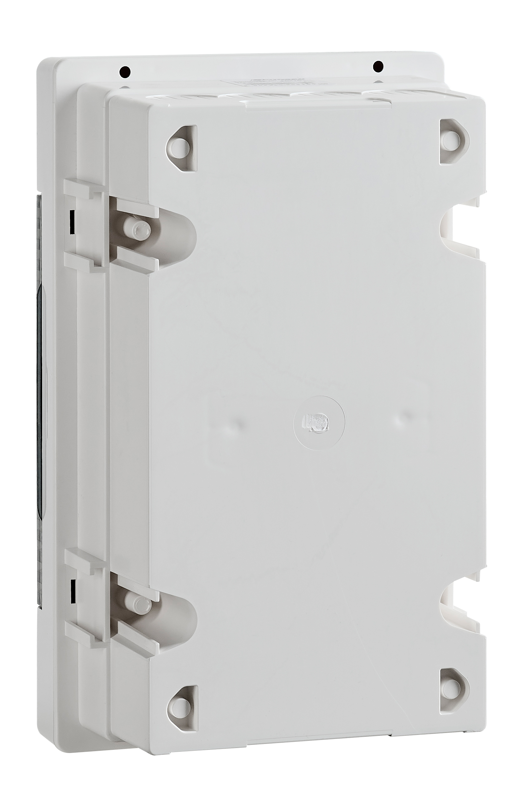UP-Wohnungsverteiler 1-reihig, 4TE, IP40, transparente Tür