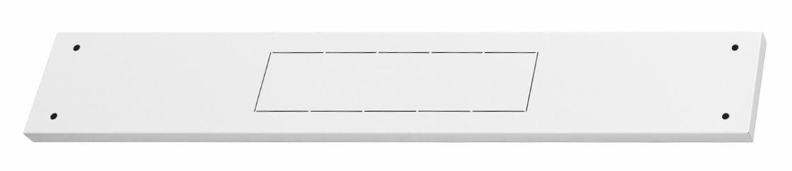 Sockel-Blende blind, B=600 für Daten-Standschrank, RAL7035