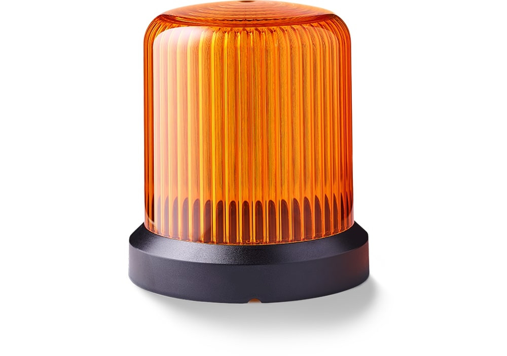 LED Dauer-/Blink- und Drehleuchte, 24V AC/DC, orange