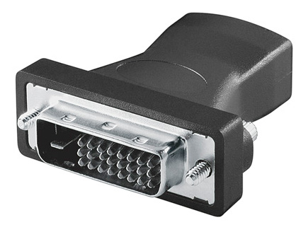 HDMI/DVI Adapter, HDMI19 Buchse - DVI-D(24+1) Stecker