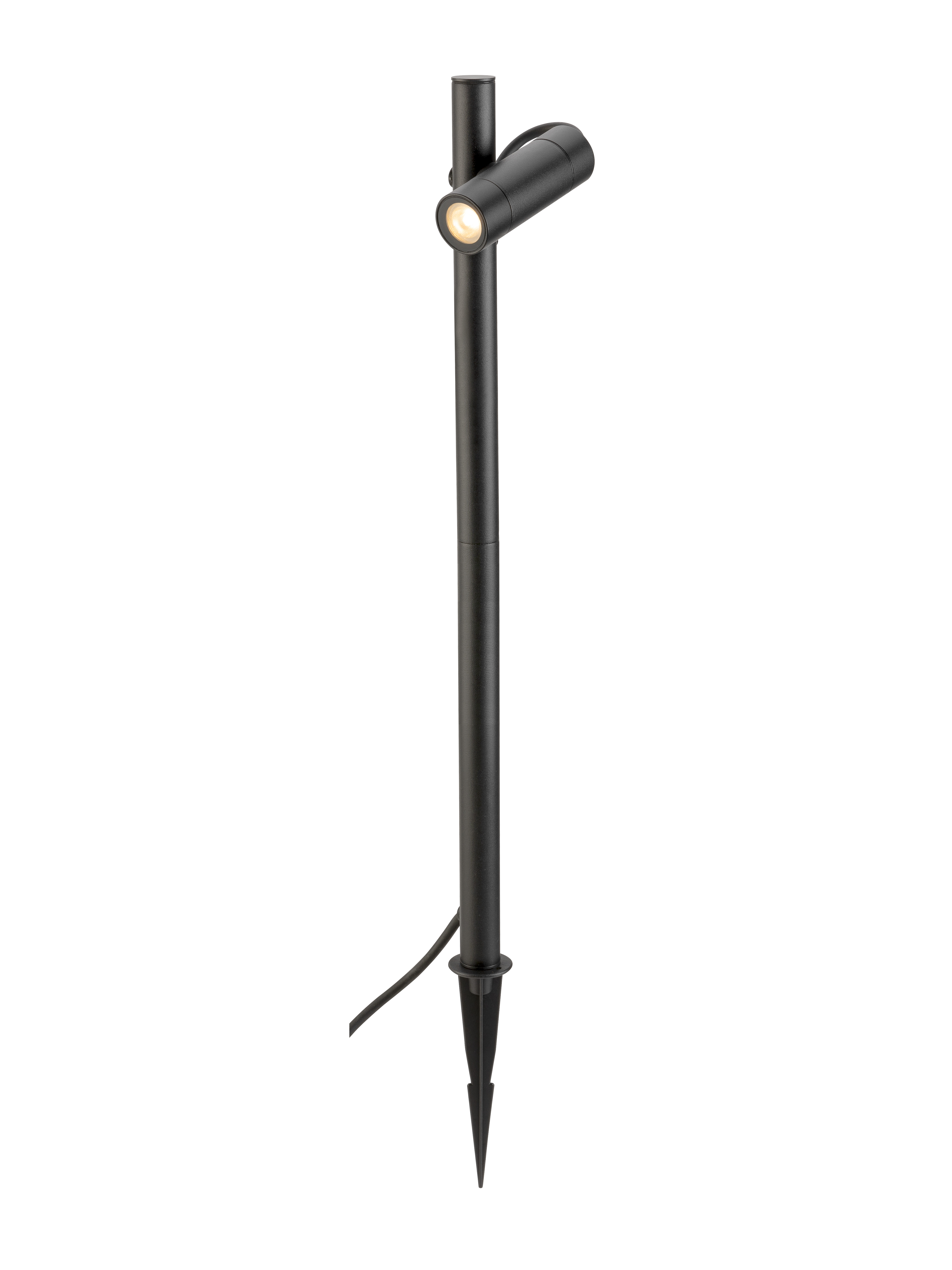 HELIA SLIM Pole single, schwarz IP65 3000K