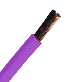 Foto: H05V-K (Ysf) 0,5mm² violett, PVC Verdrahtungsleitung, HPV (c) Schrack