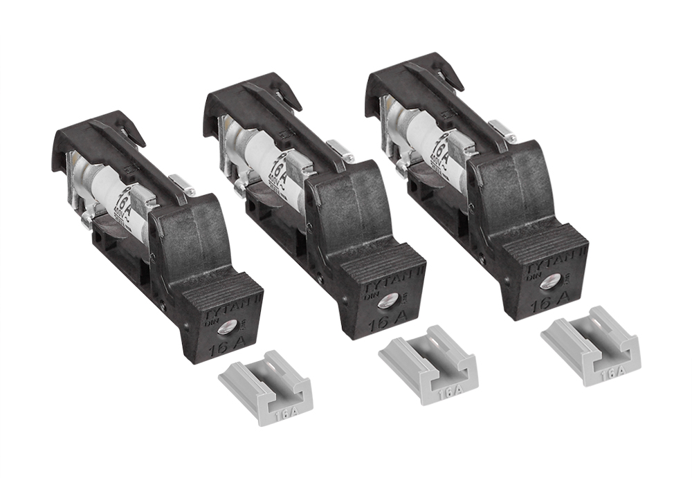 Sicherungsstecker für TYTAN 3x16A mit D01-Sicherung