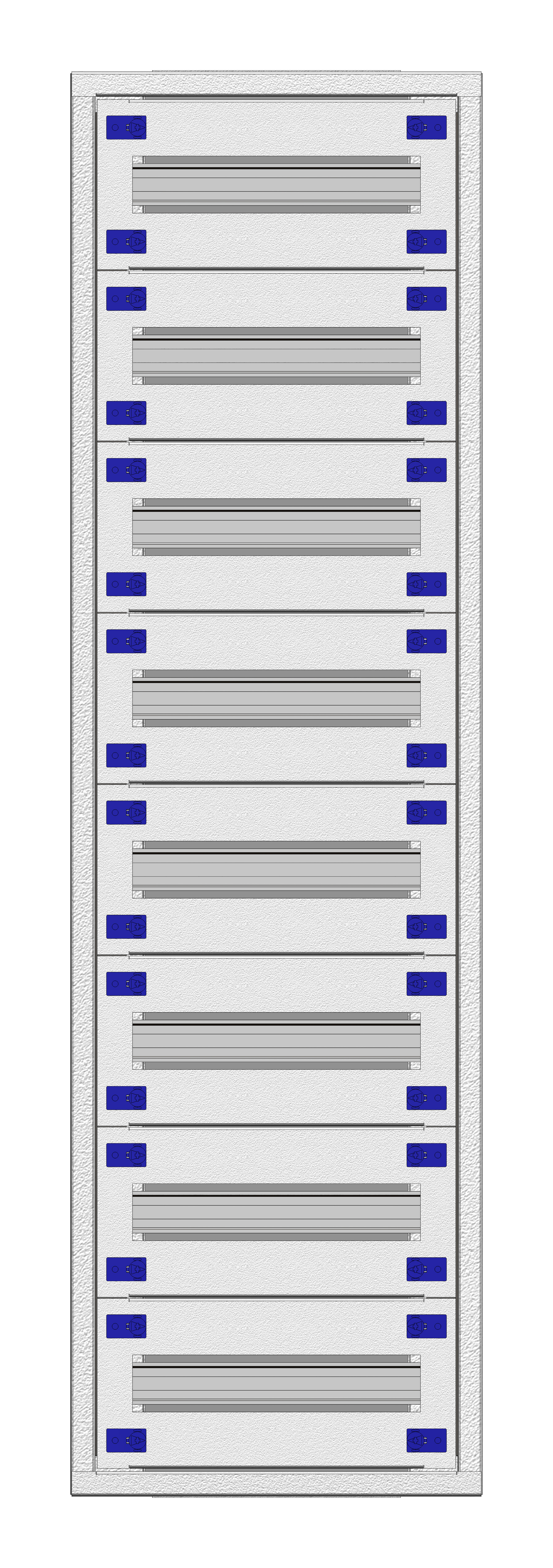 Unterputz-Installationsverteiler 1U-24K, H1195B380T180mm
