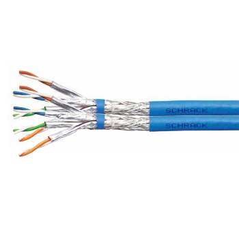 S/FTP Kabel Cat.7, 2x(4x2xAWG23/1), 1000MHz,LS0H-3, Dca,30%