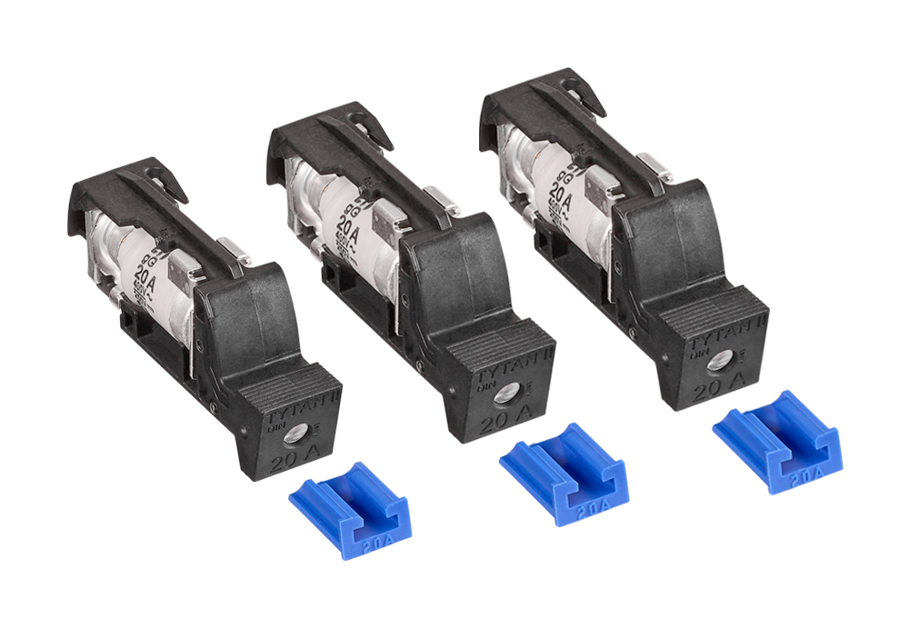 Sicherungsstecker für TYTAN 3x20A mit D02-Sicherung