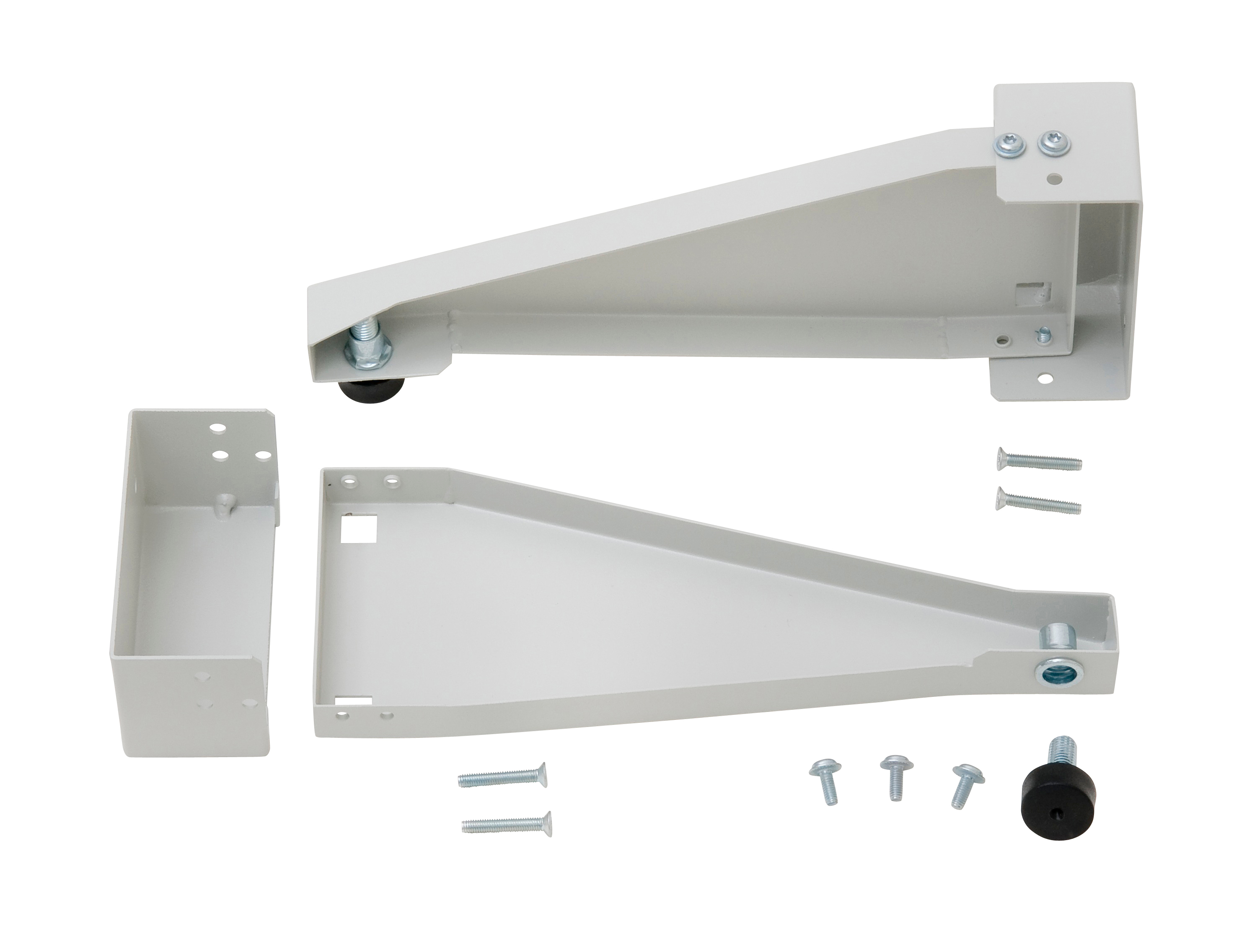 Foto: Sockel Stabilisierungsset für Daten-Standschrank, RAL7035 (c) Schrack