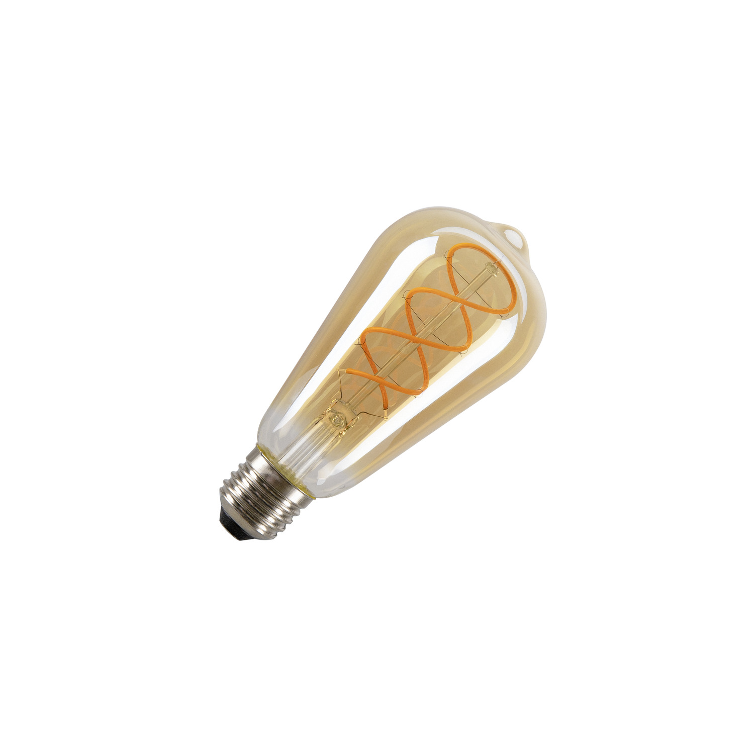 LED ST64  gold E27 4W 1800K