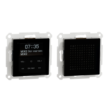 UP-Radio Set+DAB mit Bluetooth inkl. Lautsprecher, schwarz