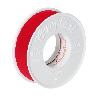 Isolierband rot 15mm x 10m-Coroplast